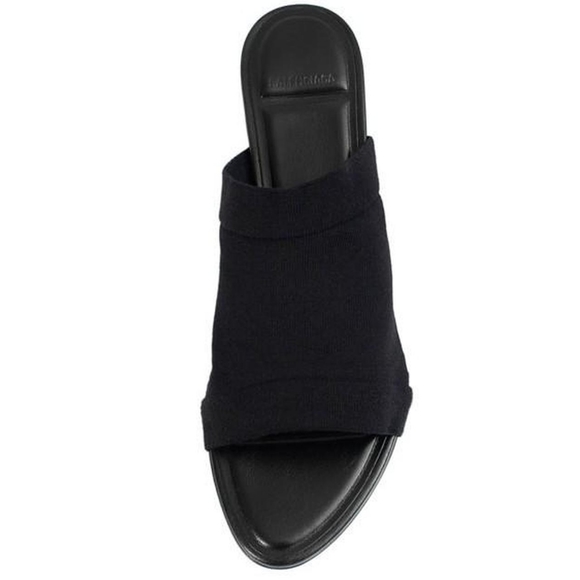 Balenciaga 40mm heel stretch mule sandals 🖤 - Picture 4 of 14